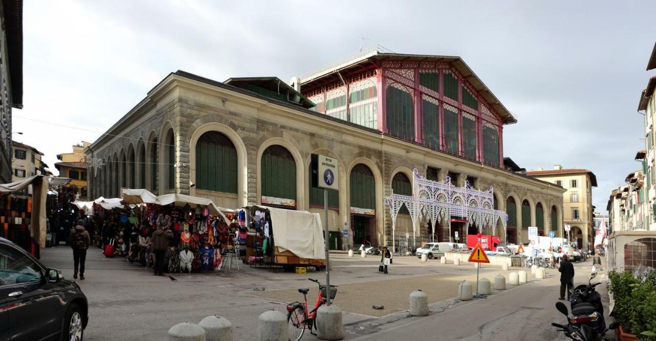 San Lorenzo Central Market View Florence Exterior photo
